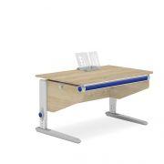 moll-Kinderschreibtisch-Winner-classic-Eiche-blau-zubehoer